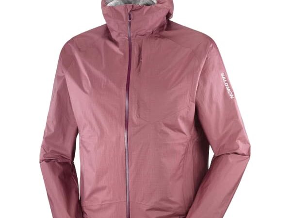 Veste de running imperméable SALOMON Bonatti Wp Jkt - Rose - taille M 2025