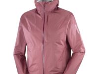 Veste imperméable SALOMON Bonatti Wp Jkt pour homme - Rose - taille M 2025