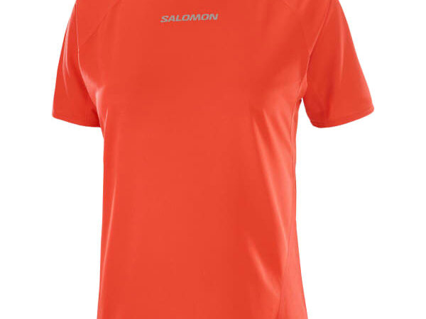 Tee-shirt SALOMON S/lab Speed Tee W pour femme - Orange - Taille XS 2025