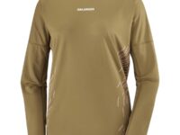 SALOMON Sense Aero Ls Tee Gfx W - Marron - taille XS 2025