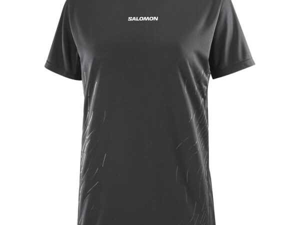 SALOMON Sense Aero Ss Tee Gfx W - Noir - taille XS 2025