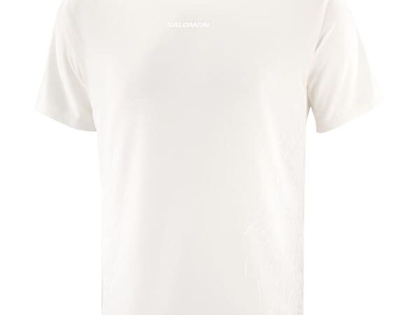Tee-shirt de running Salomon Sense Aero Ss Tee Gfx Blanc Taille S 2025