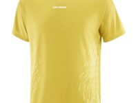 Tee-shirt de running Salomon Sense Aero Ss Tee Gfx - Jaune - Taille S 2025