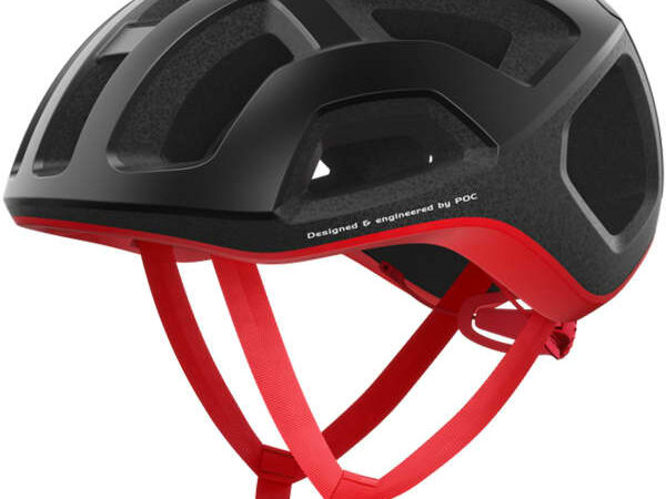 Casque de vélo POC Ventral Lite Noir / Rouge 50/56 2025