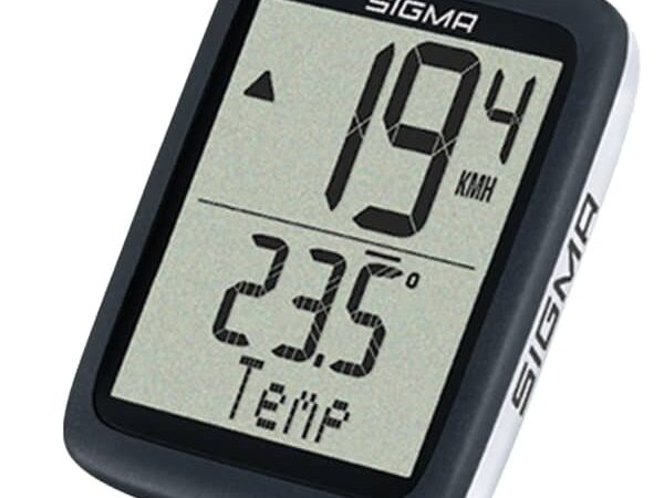 Compteur de vélo sans fil Sigma BC 10.0 WL STS Noir Unique 2025