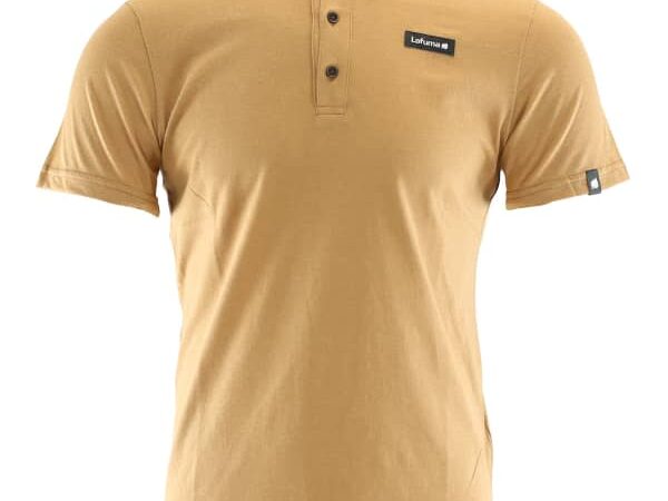 Polo Lafuma Laf Polo Ltd - Marron / Jaune - taille S
