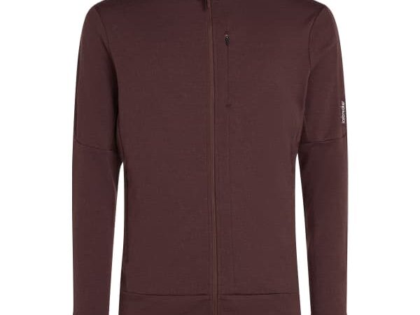 Veste Icebreaker Merino 260 Quantum Ls Zip - Violet - taille S 2026