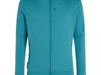 ICEBREAKER Merino 260 Quantum Ls Zip Hoodie - Bleu - taille S 2026