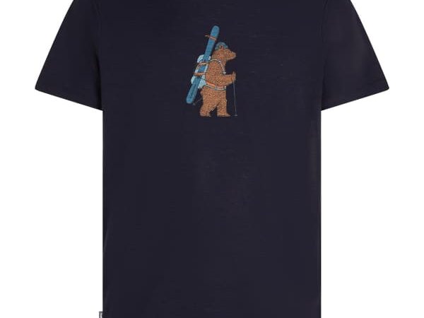 Icebreaker Merino 150 Tech Lite SS Tee Bear Tour - Taille S 2026