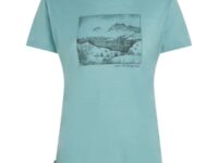T-shirt Icebreaker Merino 150 Tech Lite SS Tee Lake View W - Bleu - Taille XS