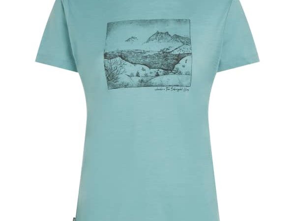 ICEBREAKER Merino 150 Tech Lite Ss Tee Lake View W - Bleu - taille XS 2026
