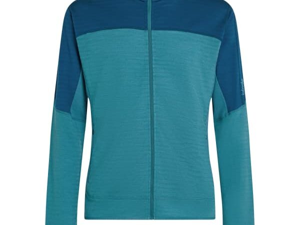 ICEBREAKER Merino 300 Realfleece Descend Ls Zip - Bleu - taille S 2026