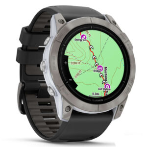 Montre GPS Garmin Epix Pro (g2) 51mm Sapphire Silver/white