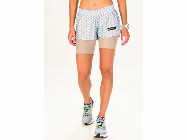 adidas Marimekko Run Icons 2 en 1 W vêtement running femme déstockage