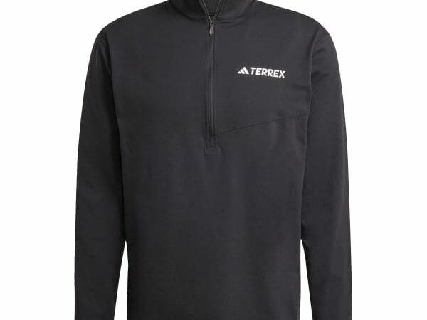 ADIDAS MULTI HALF ZIP LS TEE