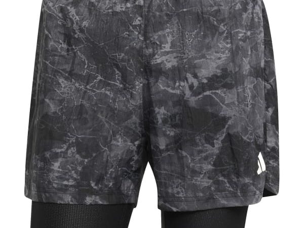 ADIDAS OWN THE RUN SPRAY DYE 2IN1 SHORT M