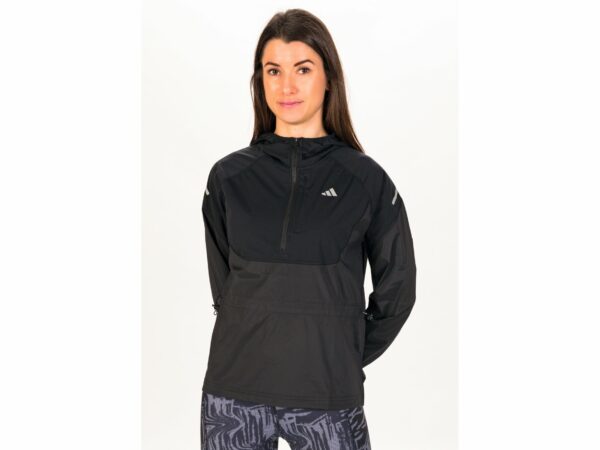 adidas Ultimate 1/2 zip W vêtement running femme déstockage