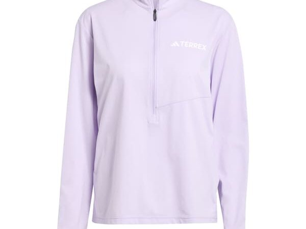 ADIDAS W MULTI HALF ZIP LS TEE