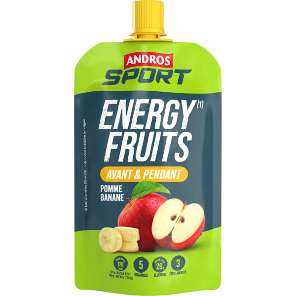 ANDROS GOURDE ENERGY FRUIT POMME BANANE