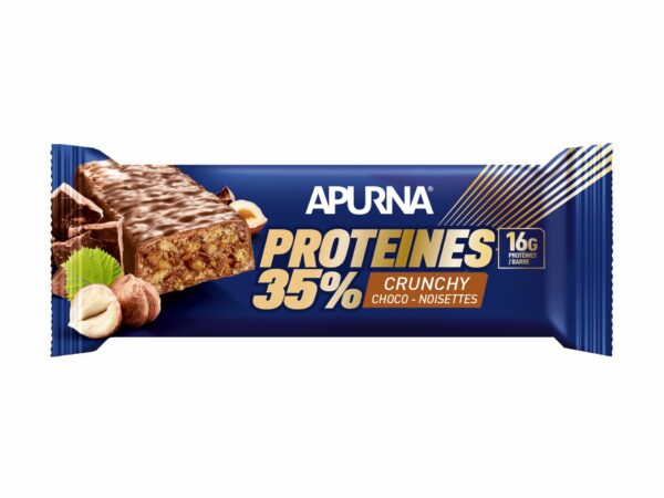 Apurna Barre Protéinée - Crunchy Chocolat Noisettes Diététique $scat.CAT_NOM