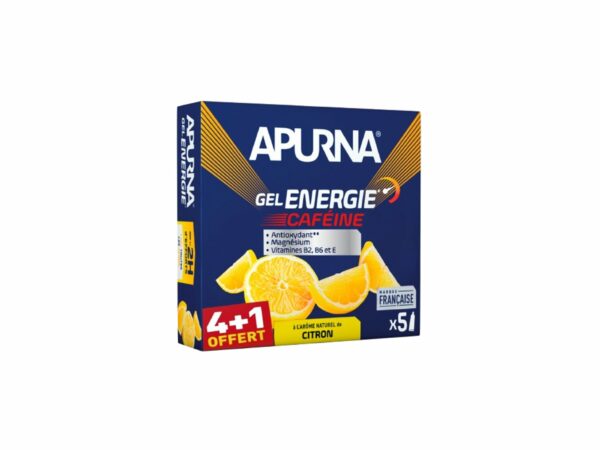 Apurna Étui Gel Energie - Citron 4+1 Diététique $scat.CAT_NOM