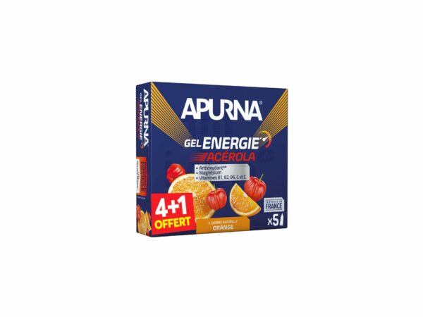 Apurna Etui gels énergie Acérola 4+1 Diététique $scat.CAT_NOM