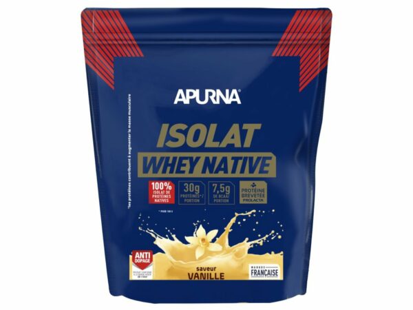 Apurna Isolat Whey Native 720 g - Vanille Diététique $scat.CAT_NOM