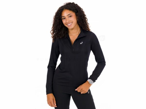 Asics Core 1/2 Zip W vêtement running femme déstockage