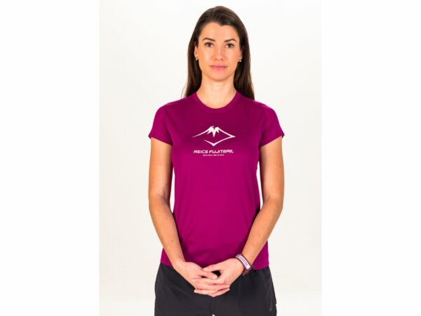 Asics Fujitrail Logo W vêtement running femme déstockage