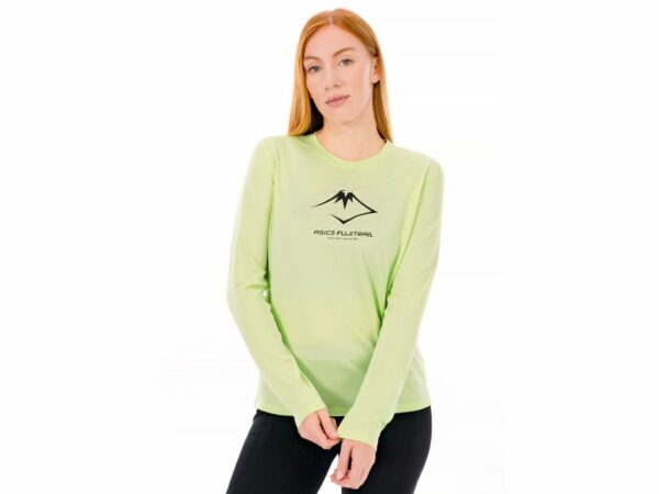 Asics Fujitrail Logo W vêtement running femme déstockage