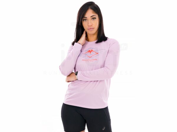 Asics Fujitrail Logo W vêtement running femme déstockage