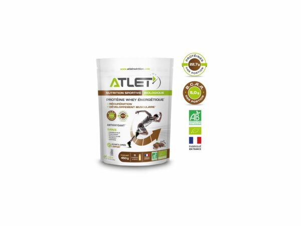 Atlet Protéine Whey Énergétique - Cacao Diététique $scat.CAT_NOM