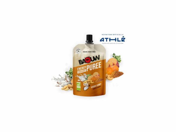 Baouw Purée énergétique Bio Cari de légumes Diététique $scat.CAT_NOM