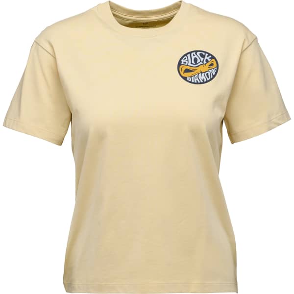BLACK DIAMOND W ROPE BADGE SS TEE