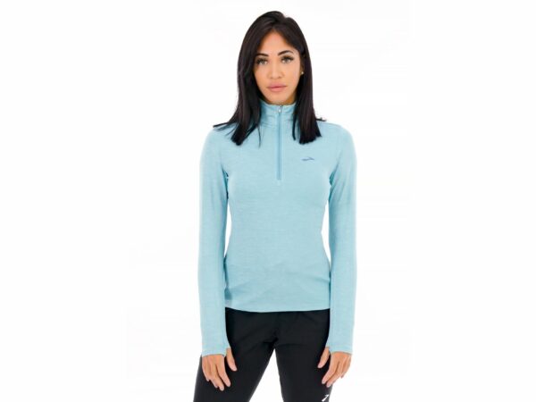 Brooks Dash 1/2 Zip 2.0 vêtement running femme déstockage