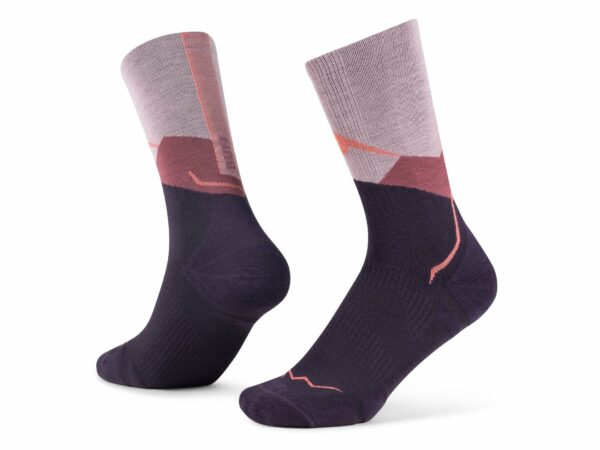 Buff Lightweight Merino Wool Crew Chaussettes