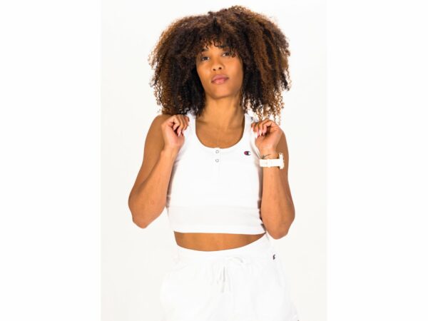 Champion Legacy Crop W vêtement running femme déstockage