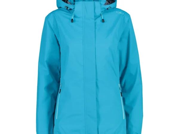 Veste imperméable à capuche avec ventilation femme CMP
