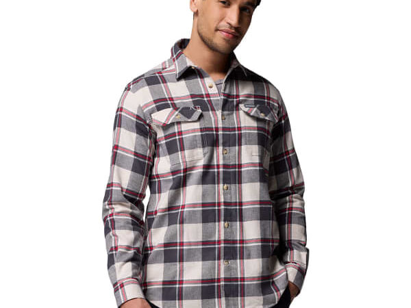 COLUMBIA FLARE GUN STRETCH FLANNEL