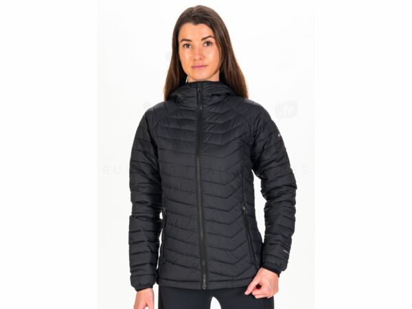 Columbia Powder Lite Hooded W vêtement running femme déstockage
