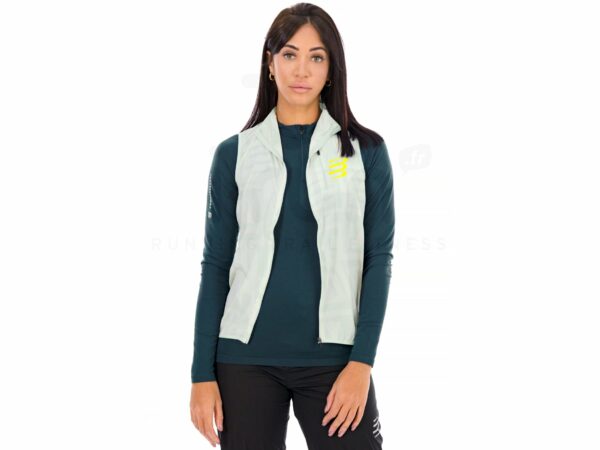 Compressport Hurricane Windproof W vêtement running femme déstockage