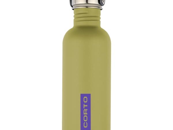 CORTO GOURDE ACIER BOUCHON BAMBOU-1L