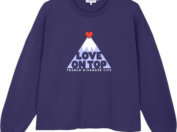 FRENCH DISORDER SWEAT NORA WARMY LOVE ON TOP