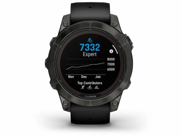 Garmin Fenix 7 Pro Sapphire Solar Titane Cardio-Gps
