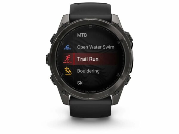 Garmin Fenix 8 AMOLED Sapphire Titane 51mm Cardio-Gps