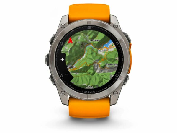Garmin Fenix 8 AMOLED Sapphire Titane 51mm Cardio-Gps