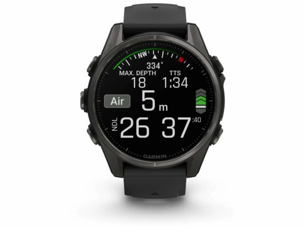 Garmin Fenix 8 AMOLED Sapphire Titane 43mm Cardio-Gps