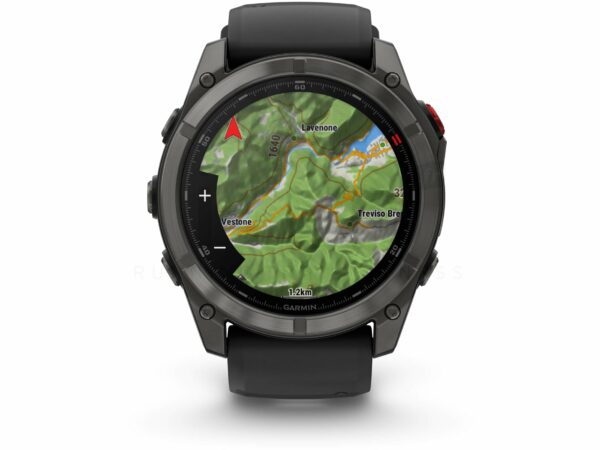Garmin Fenix 8 Pro Sapphire Titane AMOLED 51 mm Cardio-Gps