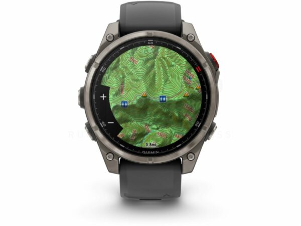 Garmin Fenix 8 Pro Sapphire Titane AMOLED 47 mm Cardio-Gps