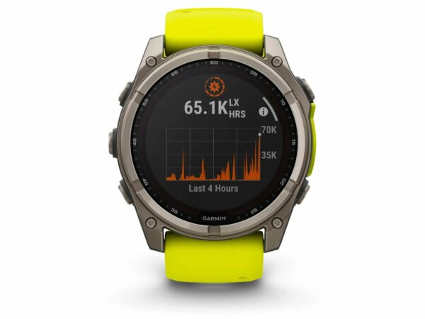 Garmin Fenix 8 Solar Sapphire Titane 51mm Cardio-Gps
